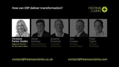 How Can ERP Deliver Transformation?